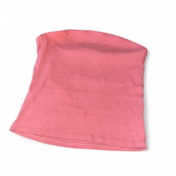 pink crop tube top divided by h&m - Picture 1 of 3